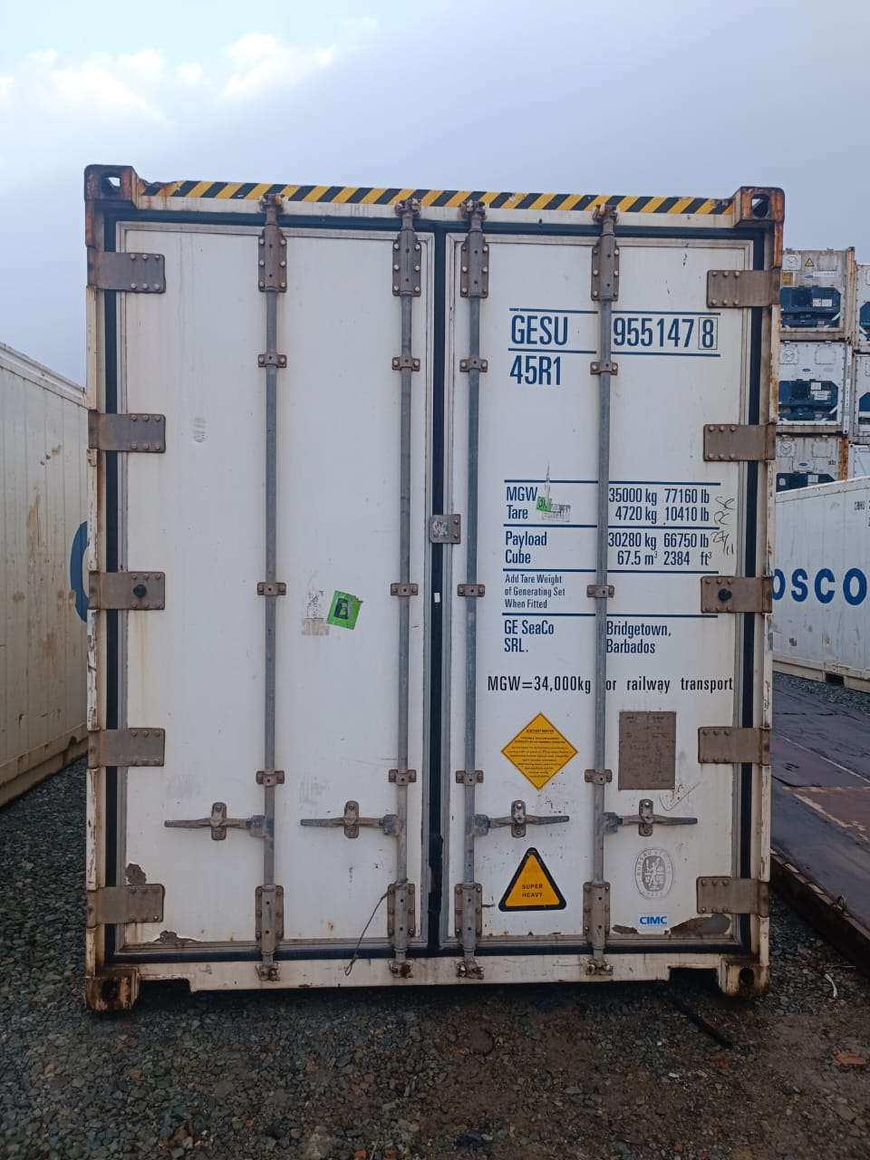 GESU9551478<span> Рефрижераторный контейнер </span>